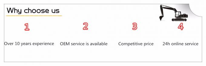 EX30 EX40 EX60 EX100 EX200 Bulldozer Idler Excavator Bagian-bagian undercarriage Bagian depan Idler 7