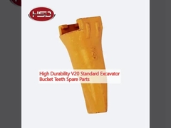 Daya tahan tinggi V20 standar Excavator Bucket Teeth suku cadang