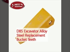 D85 Mesin Excavator Alloy Steel Replacement Bucket Teeth