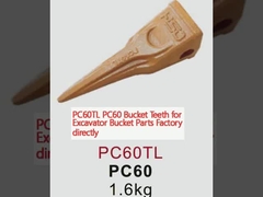 PC60TL PC60 Bucket Teeth untuk Excavator Bucket Parts Pabrik langsung
