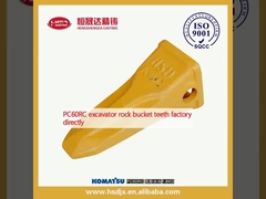 PC60RC excavator batu ember gigi pabrik langsung