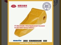 PC400 14152RC 14152 Penggantian Excavator Bucket Teeth Pabrik Pengiriman
