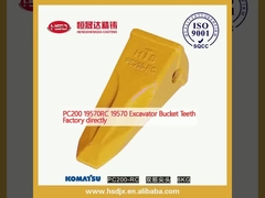 PC200 19570RC 19570 Pabrik gigi ember excavator langsung