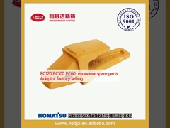 PC120 PC100 PC60 suku cadang excavator Adaptor pabrik penjualan
