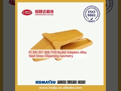 PC300 207-939-7120 Adaptor Ember Logam Baja Geometri Dispersi Tekanan