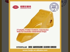 7T3402RC 7T3402 7T3402TL E325 Gigi bucket untuk bentuk ramping excavator