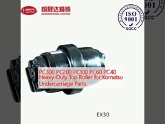 PC300 PC200 PC100 PC60 PC40 Roller atas tugas berat untuk Komatsu bagian bawah kendaraan
