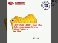 EX100 EX200 EX300-1 HITACHI Bagian-bagian bagian bawah roda atas untuk operasi pertambangan