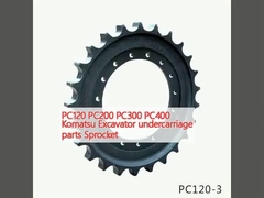 PC120 PC200 PC300 PC400 Komatsu Bagian-bagian kereta bawah tanah Excavator Sprocket