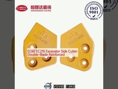 EC60 EC210 Excavator Side Cutter Double-Blade Diperkuat