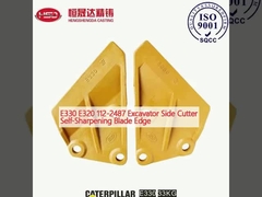 E330 E320 112-2487 Excavator Side Cutter Self-Sharpening Blade Edge