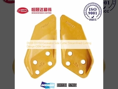 DH55 DH150 Excavator Side Cutter Desain Pemotongan Sederhana Layanan OEM