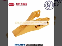 PC380 423-70-13144 Mesin penggali loader side cutter teknologi anti-clogging coating