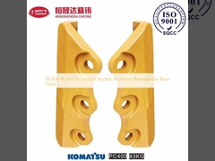 PC400 PC450 Excavator Bucket Protector Reweldable Base Plate