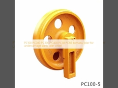 PC100 PC200 PC300 PC400 PC50 PC60 Komatsu Idler untuk suku cadang roda idler