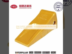 E345 1U3552 1U3552RC 1U3552TL Excavator Bucket Flat Teeth Untuk Kuning