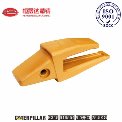 E345 6I6654 Adaptor Excavator Precision Toleransi OEM