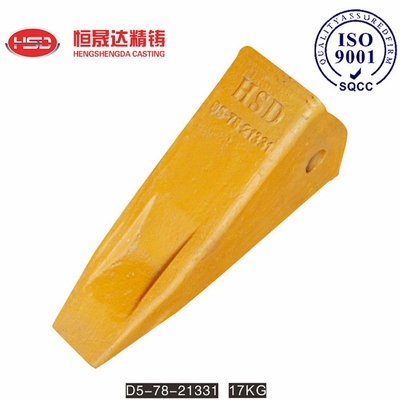 D275 D355 D455 195-78-21331 71440TL Gigi Ripper untuk Komatsu Penyebaran panas yang baik
