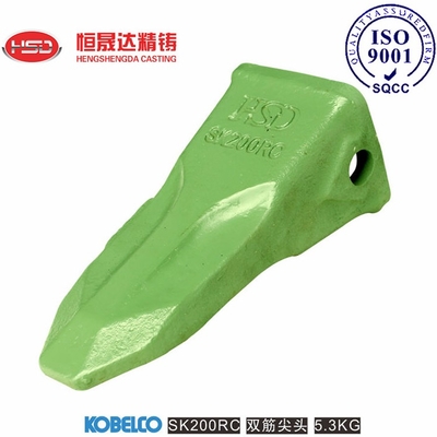 SK200 SK200RC SK60 SK60RC Excavator Bucket Gigi Rib-Reinforced Struktur
