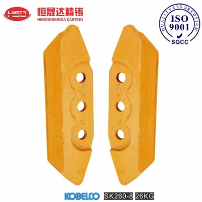 SK260-8 Pelindung Ember Excavator Pengukuhan Ketebalan Ganda untuk Kondisi Kekerasan