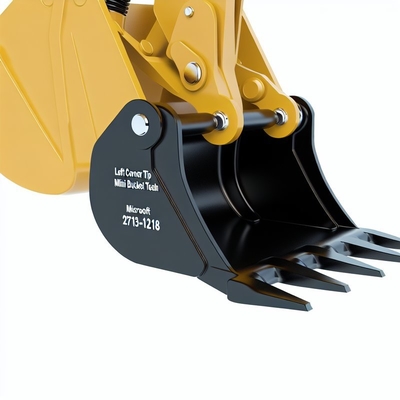 Left Corner Tip excavator mini ember gigi 2713-1218 untuk Efisiensi Kinerja