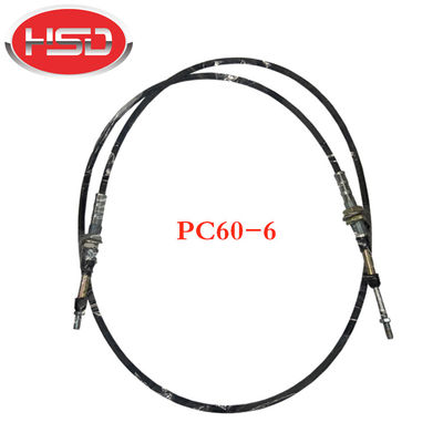 PC60-6 Suku Cadang Excavator Jalur Motor Kabel Throttle